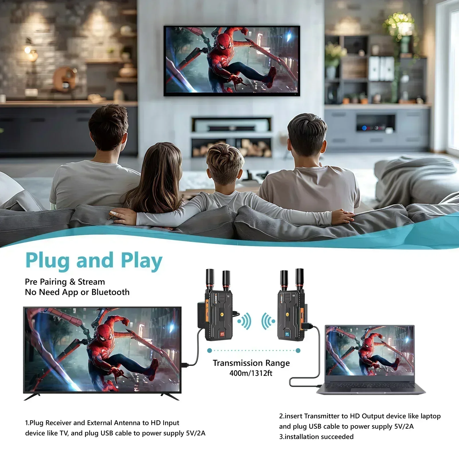 Audio Music Live - Vrriis WL097 PRO 4K Wireless Audio