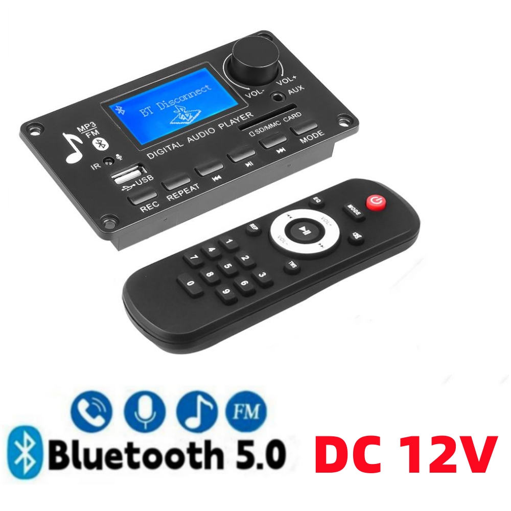 Audio Music Volume - Handsfree Bluetooth 5.0 MP3 Decoder Board