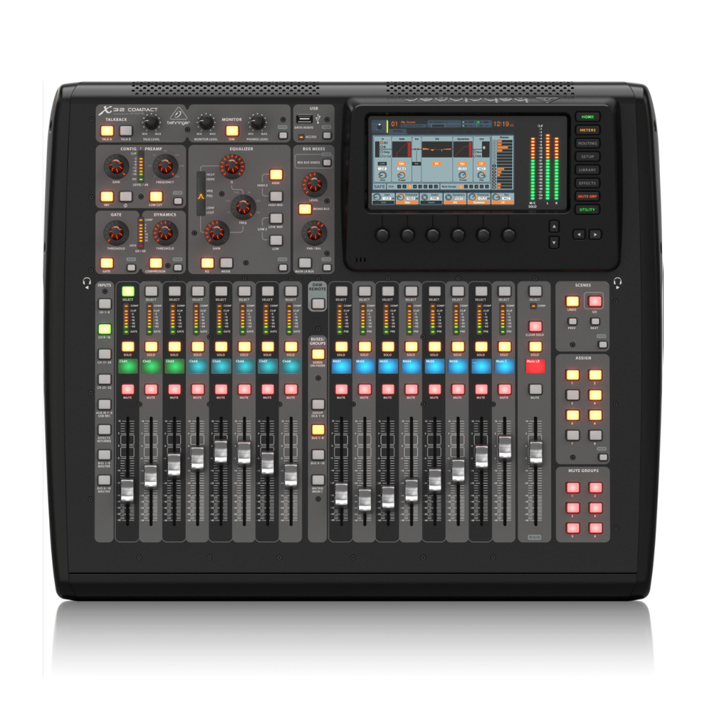 Audio Music Live - Behringer X32 Compact 40-channel Digital Mixer