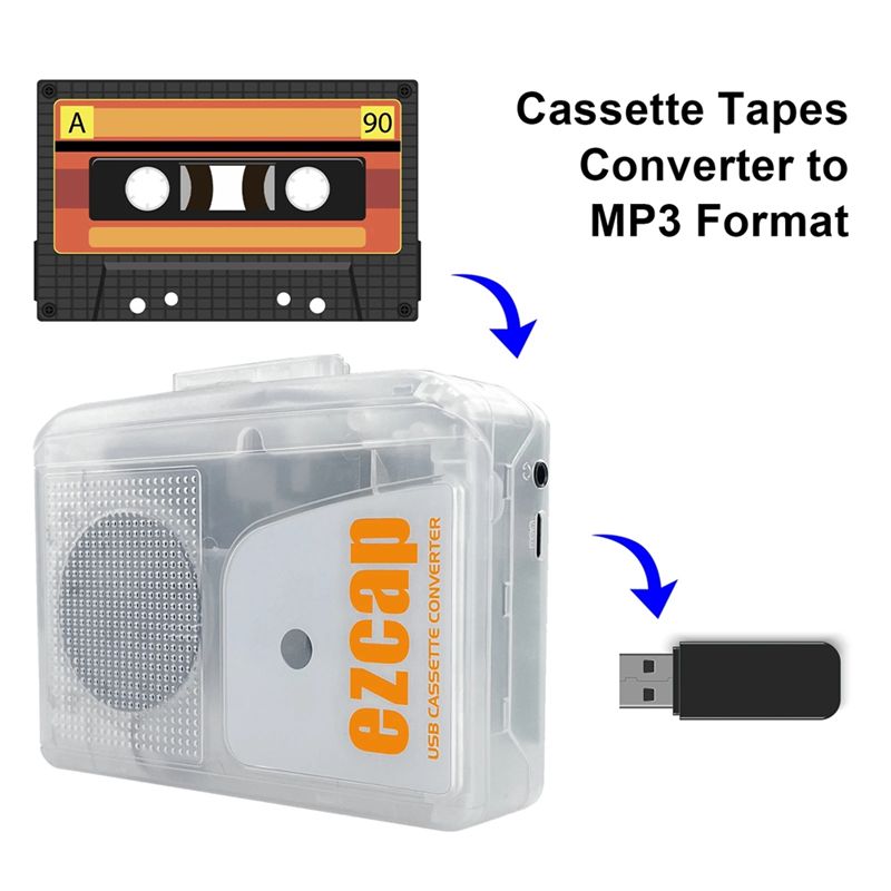 -[A51I Digital]USB Cassette Pl - Audio Music File 评论和价格