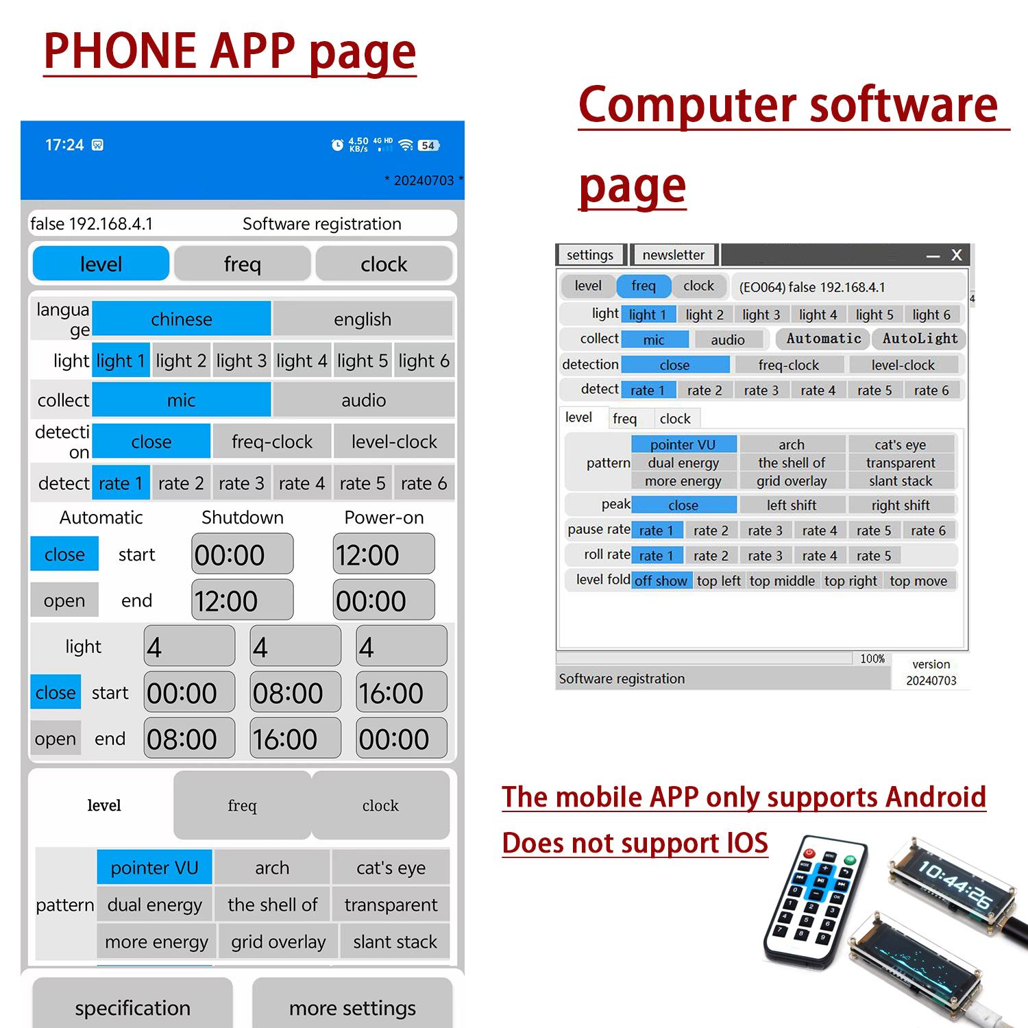 2.08Inch OLED Audio Music Spec - Audio Music Apps 评论和价格