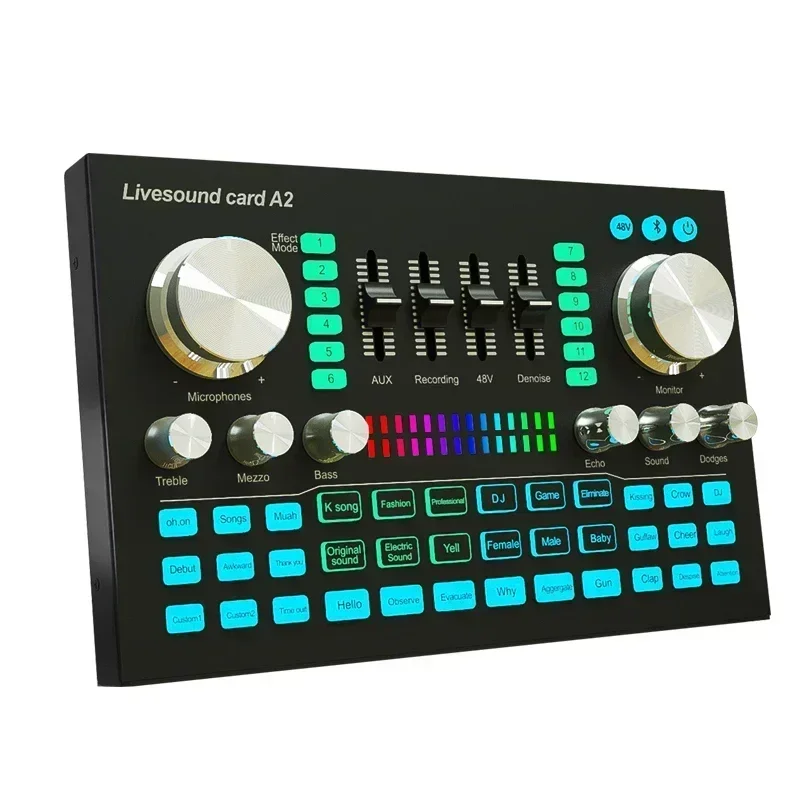 A2 Soundcard live Sound Card B - Audio Music Volume 评论和价格