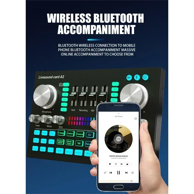 A2 Soundcard live Sound Card B - Audio Music Volume 评论和价格
