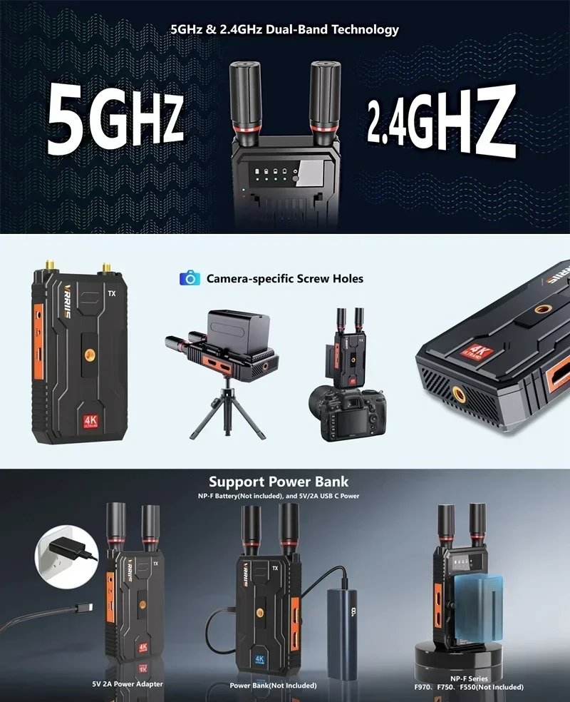 Vrriis WL097 PRO 4K Wireless A - Audio Music Live 评论和价格