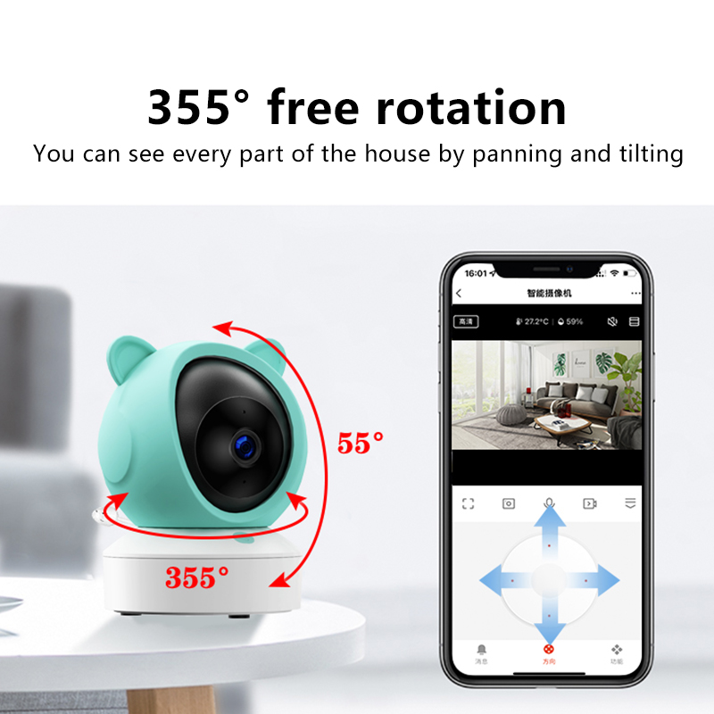 Danmini 1080P Baby Monitor Mob - Audio Music Apps 评论和价格