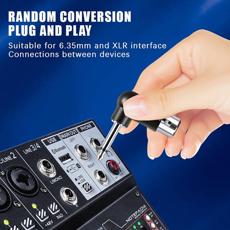 New-XLR To 6.35mm Audio Adapte - Xlr Microphone Condenser 评论和价格