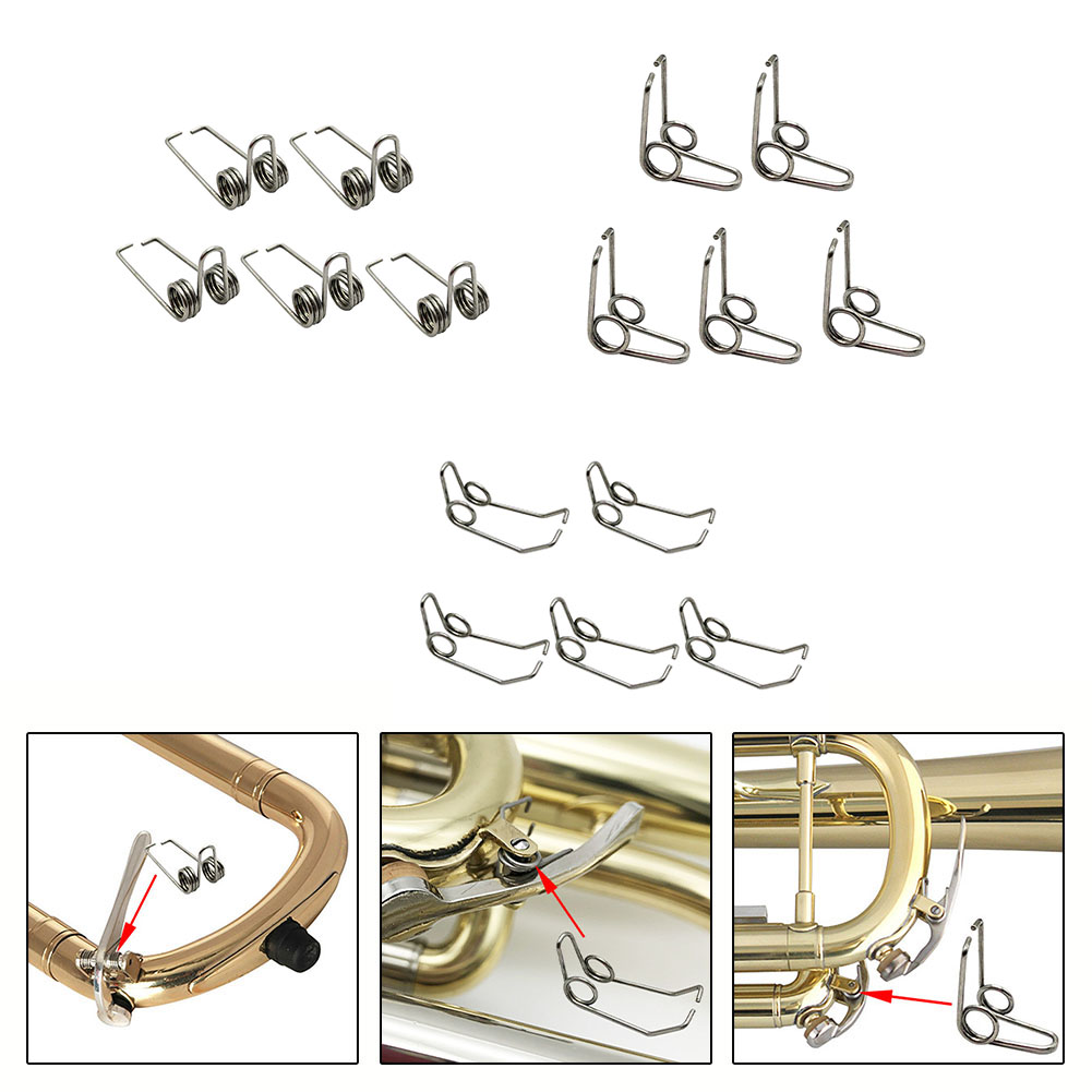 5 PCS Set Iron Trumpet Trombon - Trumpet Valve Oil 评论和价格