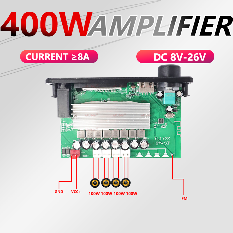 400W DIY Home Digital Amplifie - Audio Music Volume 评论和价格