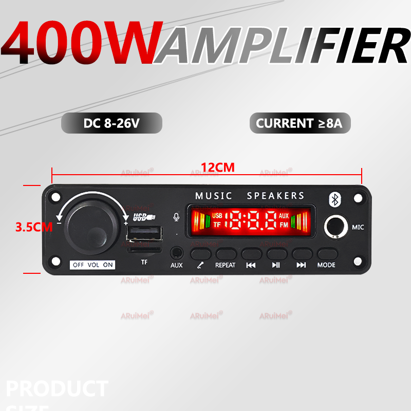 400W DIY Home Digital Amplifie - Audio Music Volume 评论和价格
